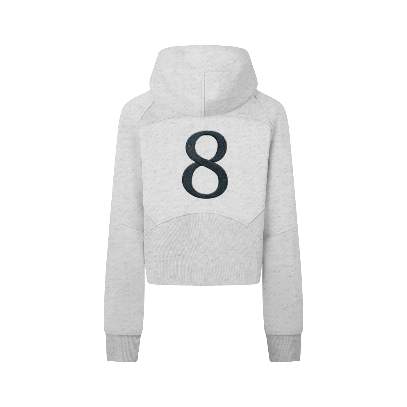Women’s Crop Zip Hoodie – Elevated Grind Edition