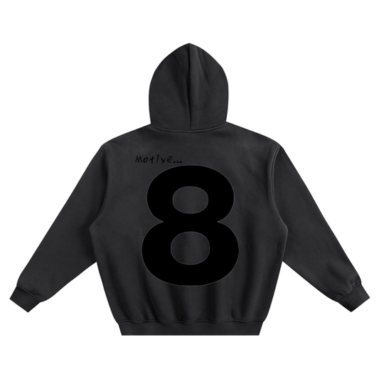 Motive Eight Boxy Fleece Hoodie