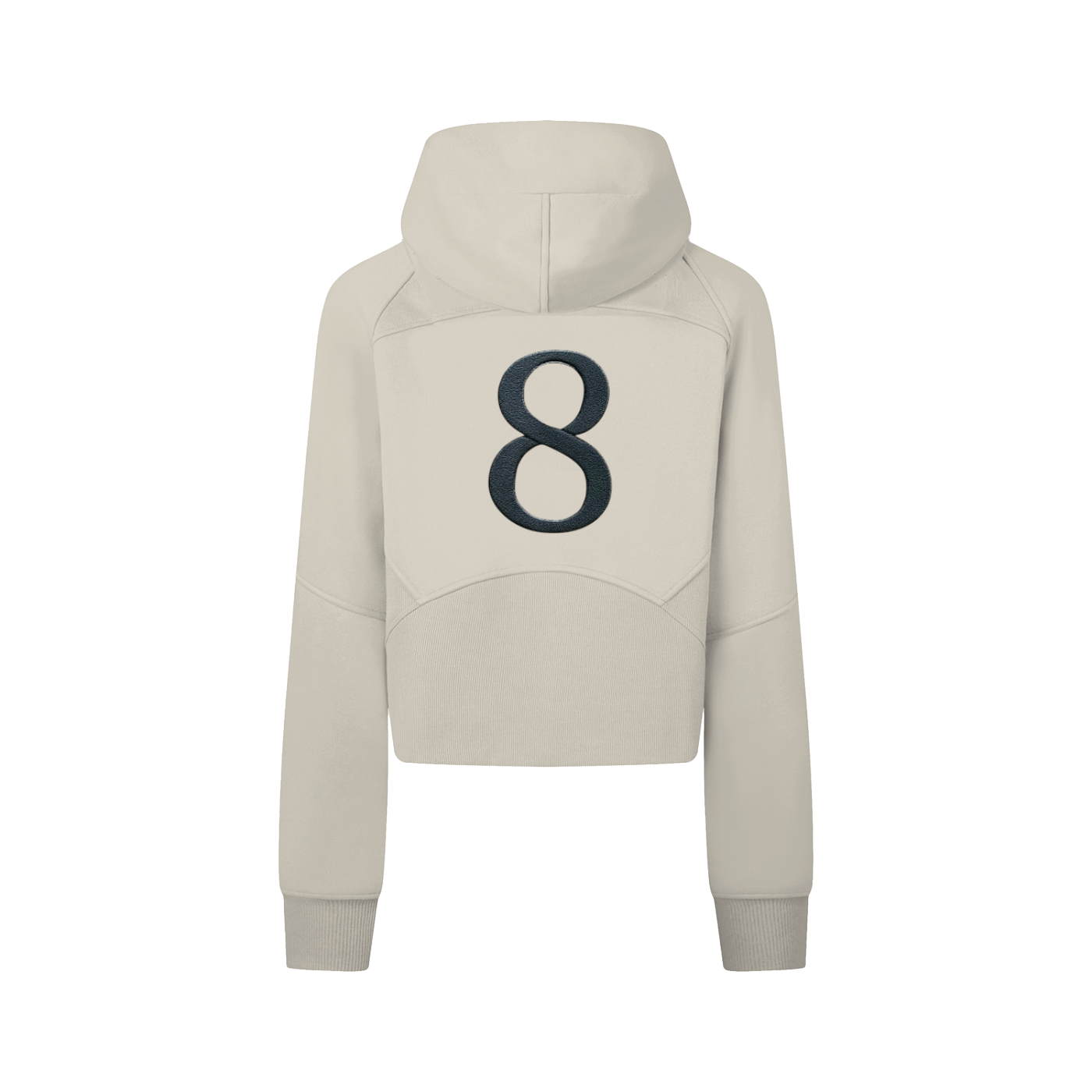Women’s Crop Zip Hoodie – Elevated Grind Edition
