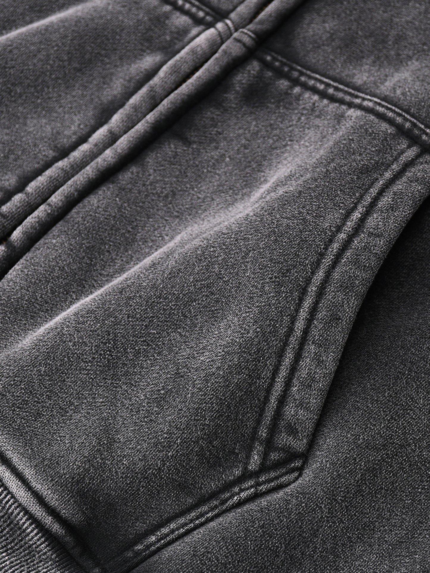 Motive Eight Zip-Through Boxy Hoodie