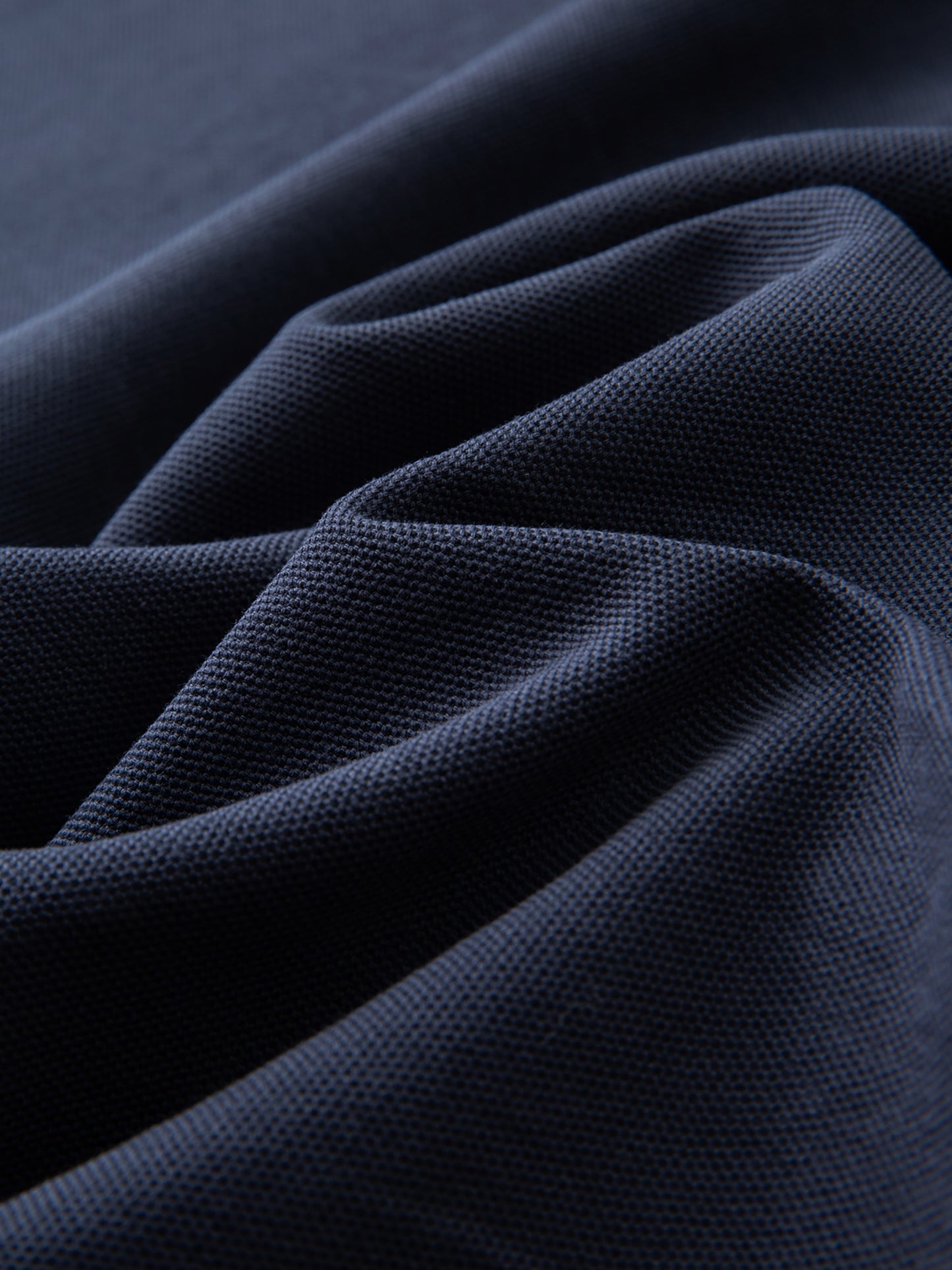 M8 Contrast Collar Short-Sleeve Polo — Rosary Edition