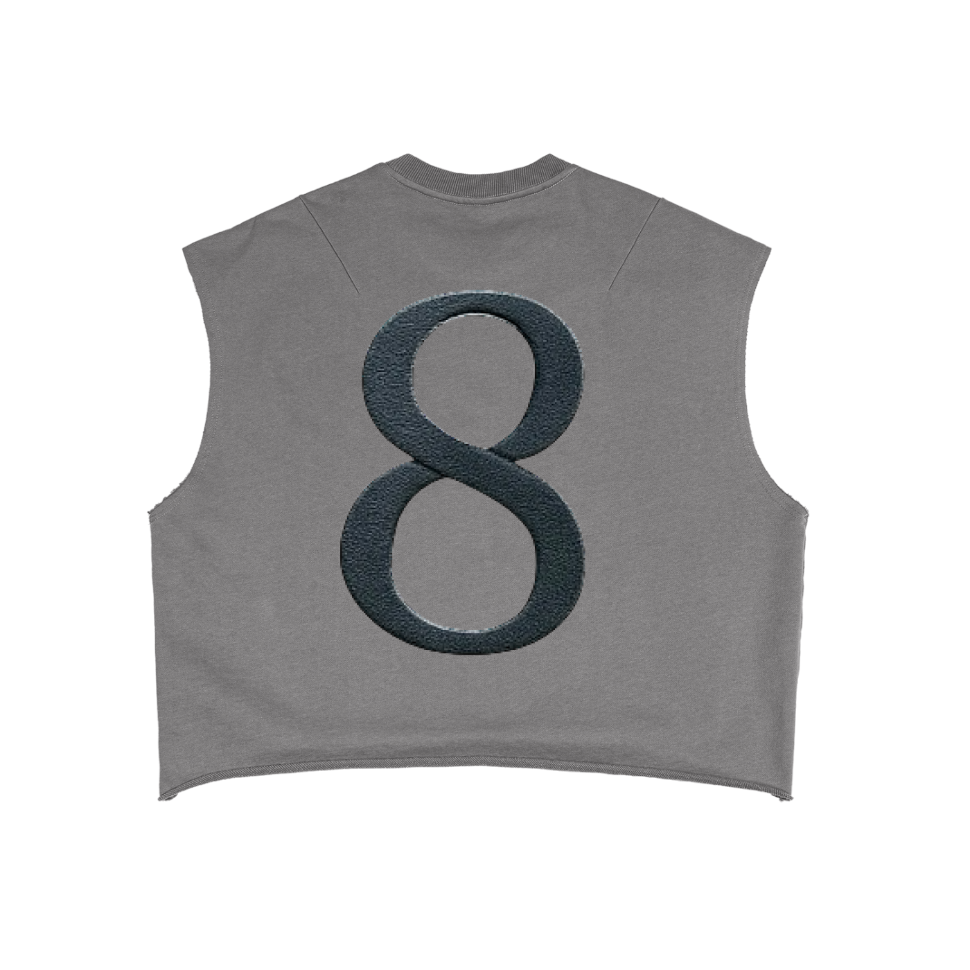 Eight Boxy French Terry Tank