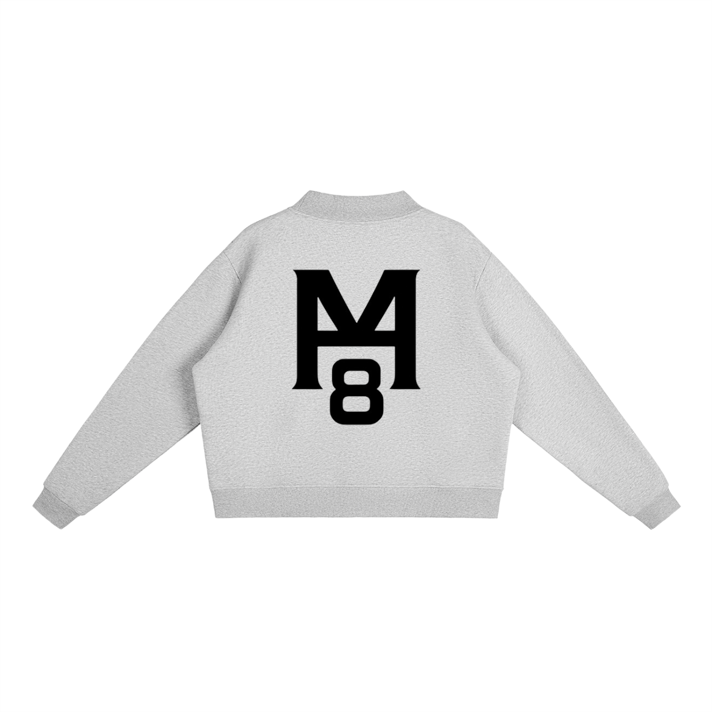M8 Essential Fleece Mock Neck Crew — Time Edition