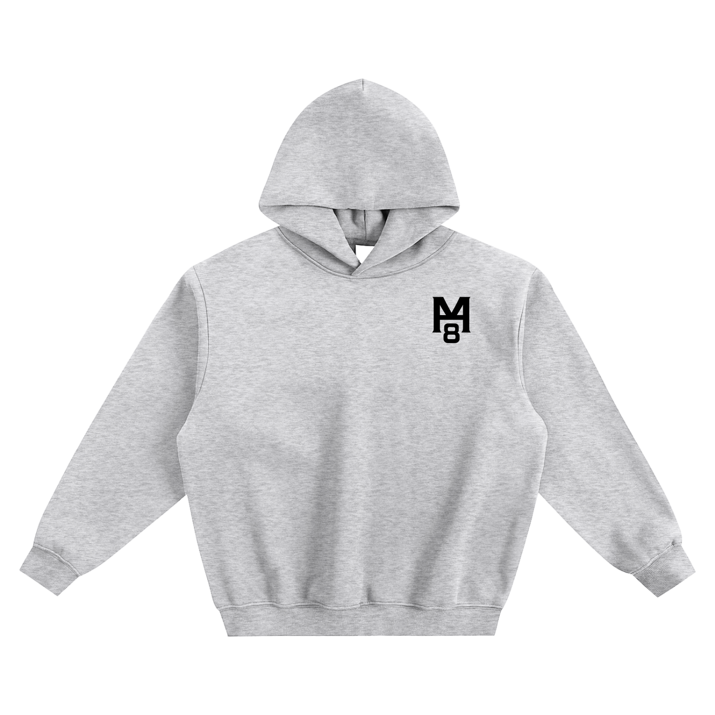 Motive Eight Boxy Fleece Hoodie