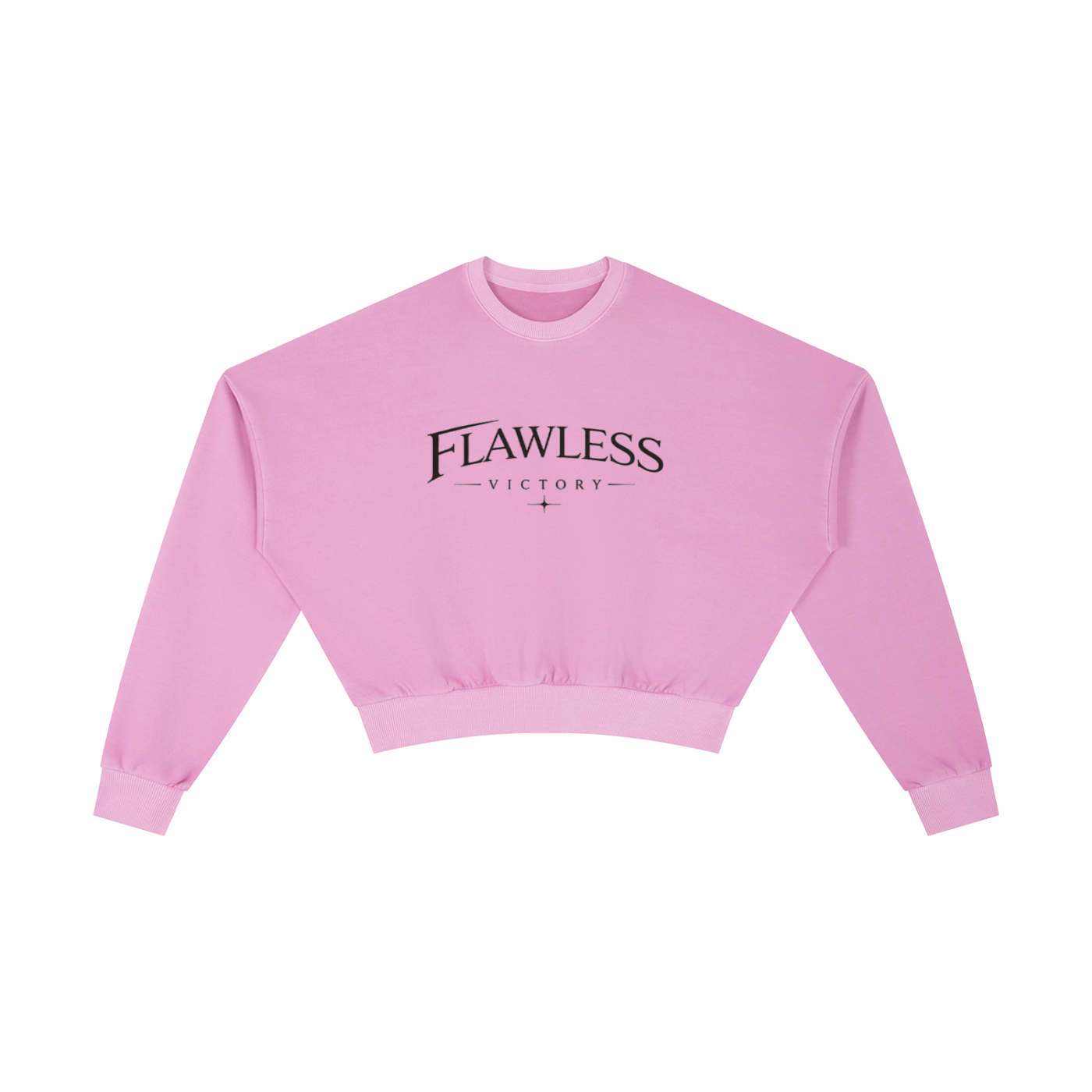 Flawless Women’s Vintage Washed Cropped Sweatshirt