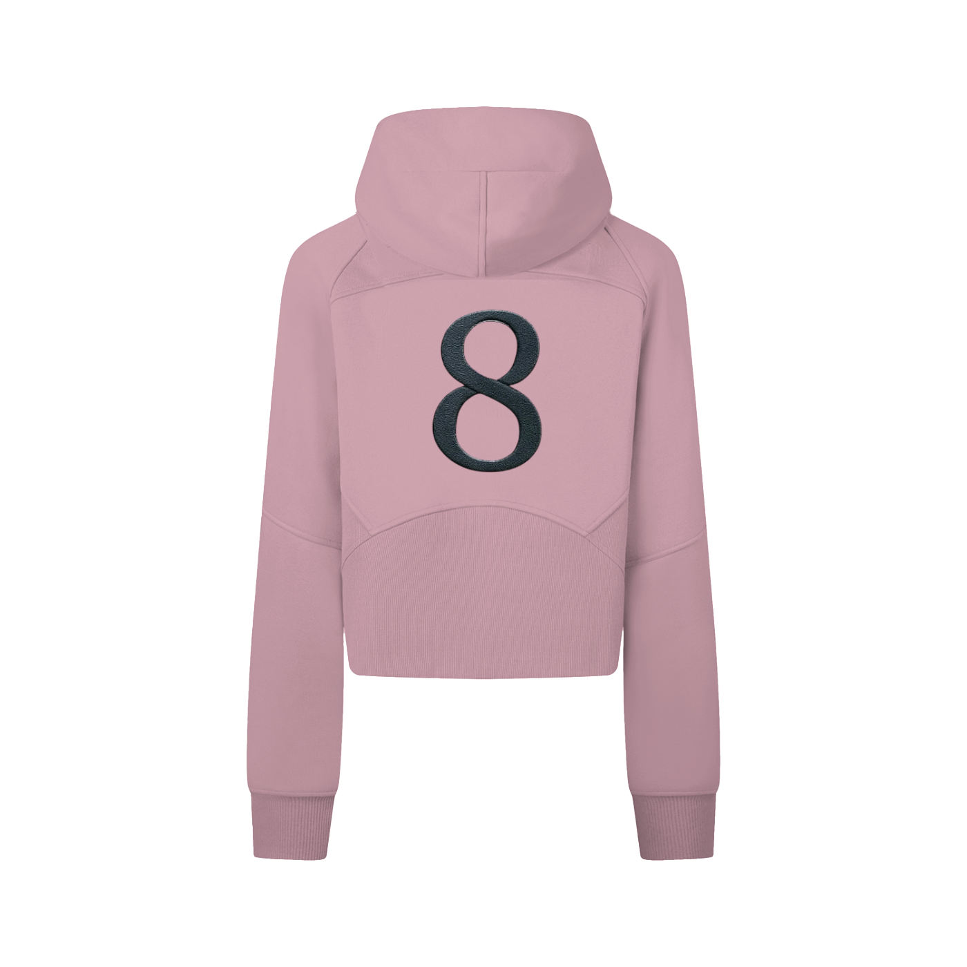Women’s Crop Zip Hoodie – Elevated Grind Edition