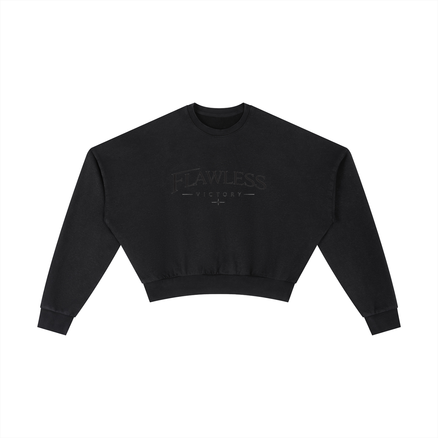 Flawless Women’s Vintage Washed Cropped Sweatshirt