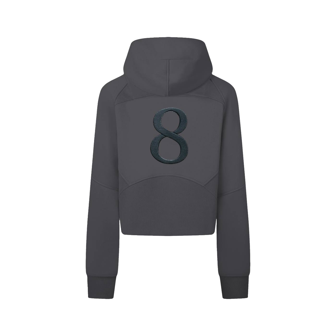 Women’s Crop Zip Hoodie – Elevated Grind Edition