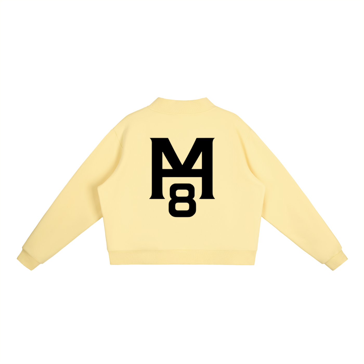 M8 Essential Fleece Mock Neck Crew — Time Edition