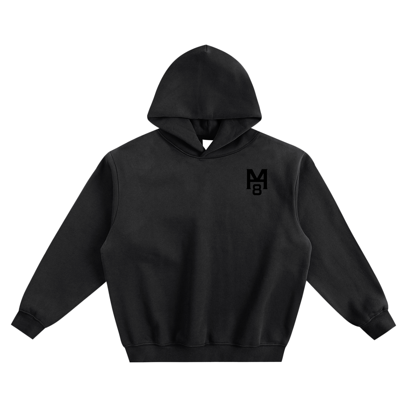 Motive Eight Boxy Fleece Hoodie