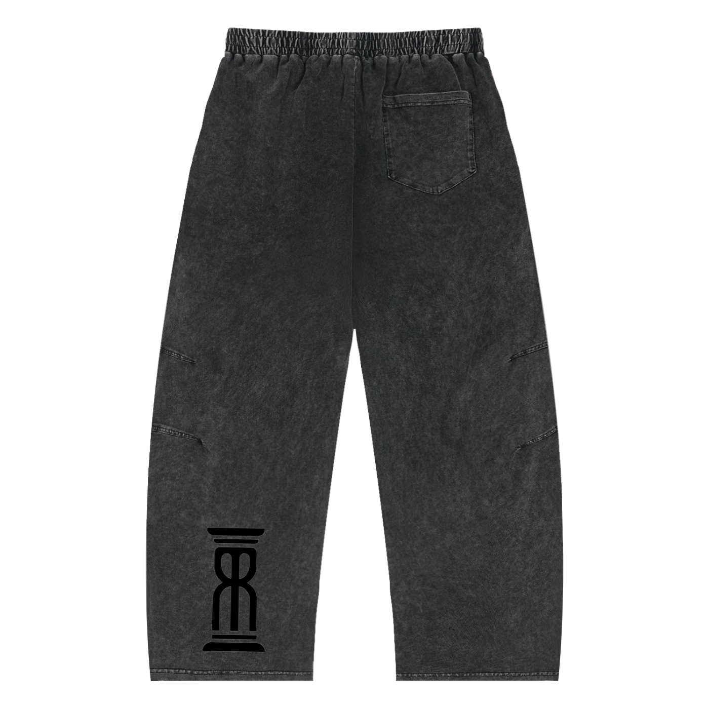 M8 Snow Washed Drawstring Cotton Pants — Balance Edition