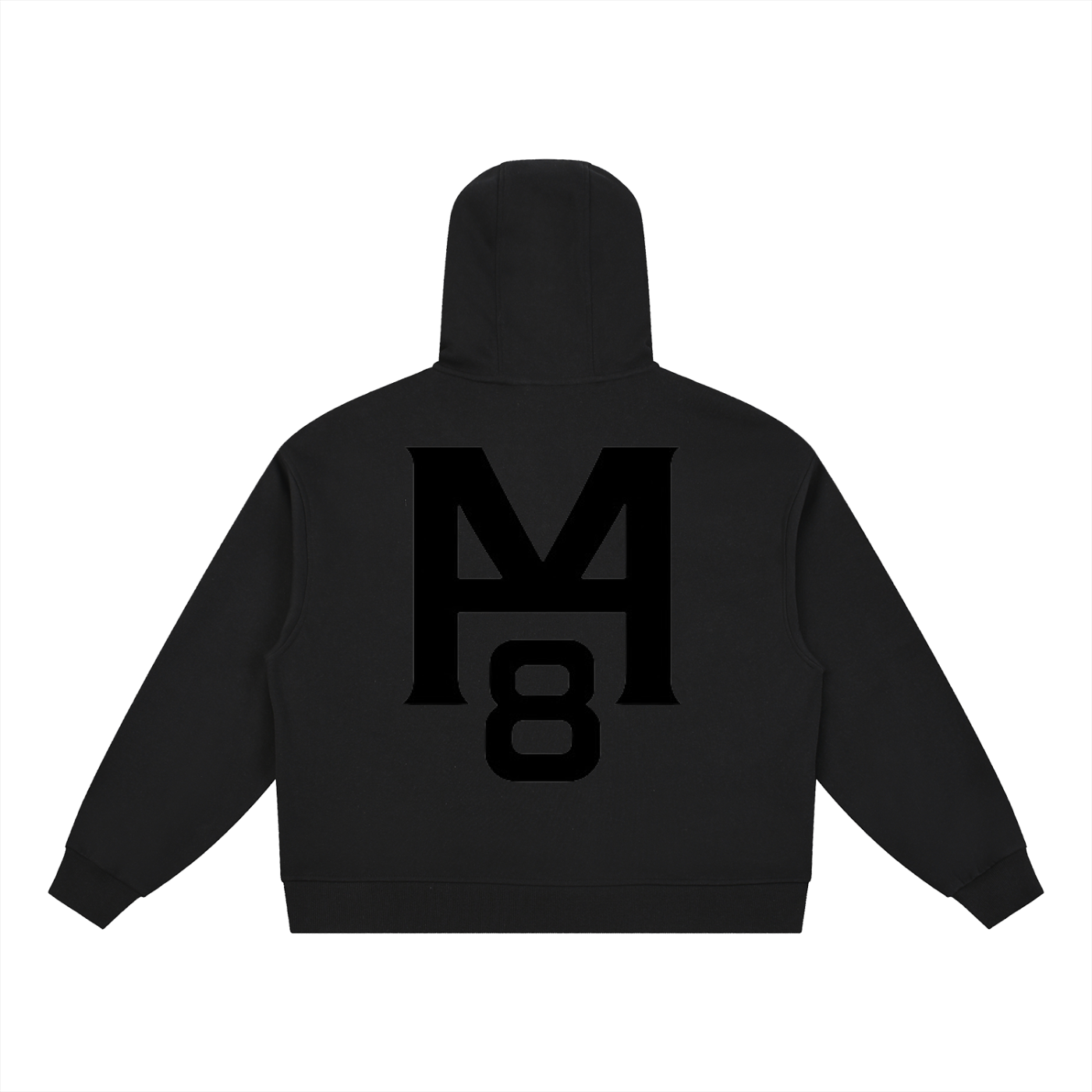 M8 Boxy Button-Placket Hoodie — Balance Edition Button Placket Hoodie