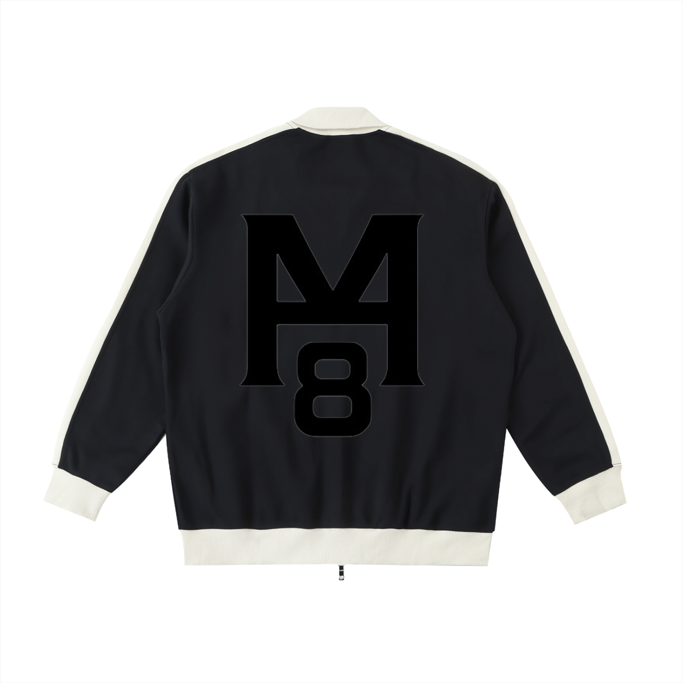 M8 Contrast Trim Stand Collar Jacket — Rosary Balance Edition