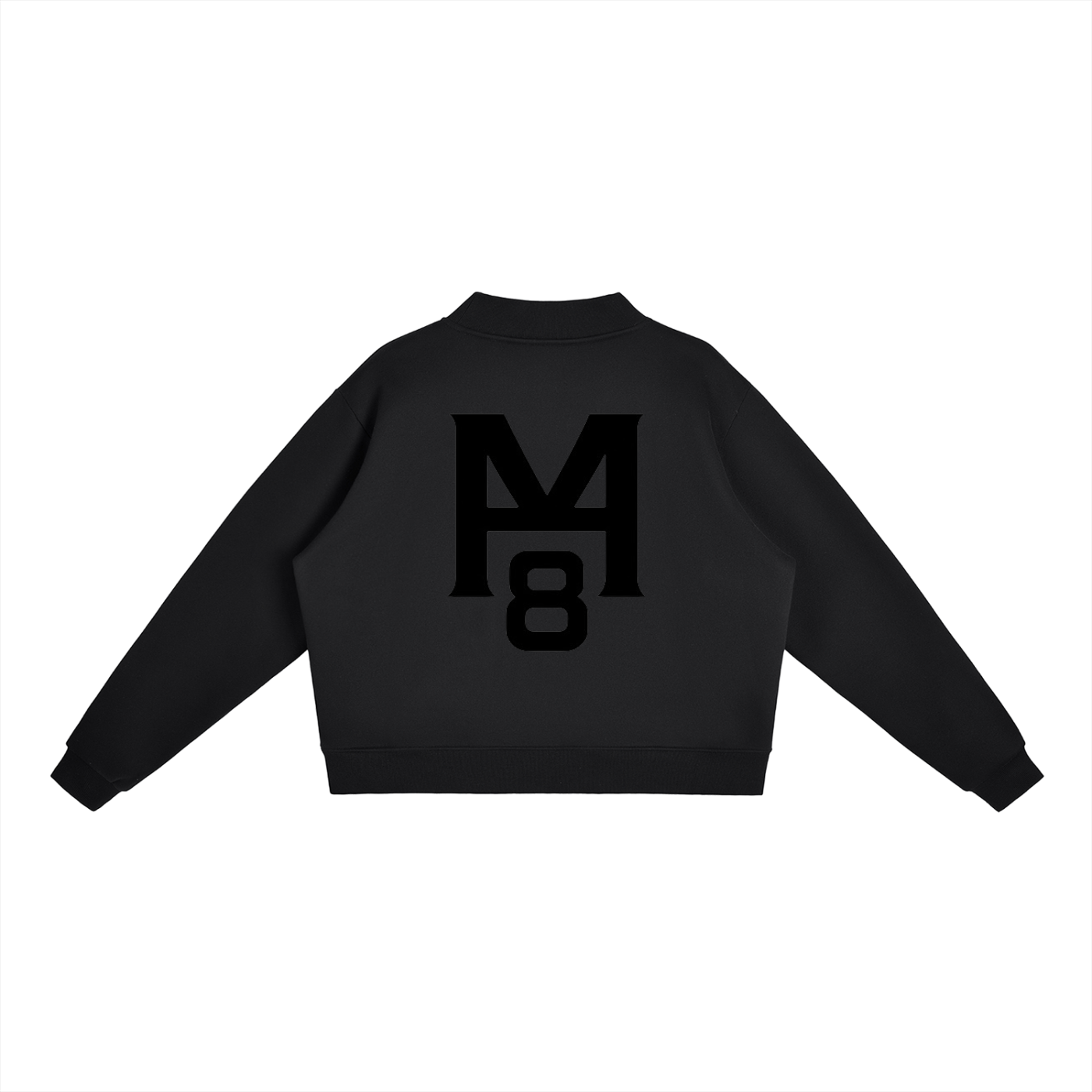 M8 Essential Fleece Mock Neck Crew — Time Edition
