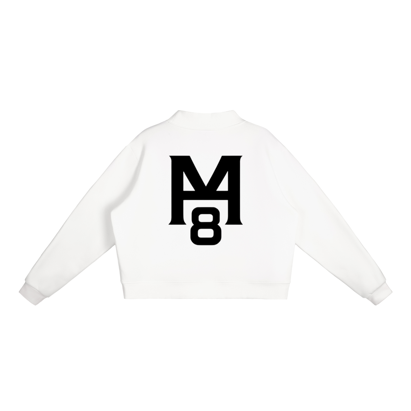 M8 Essential Fleece Mock Neck Crew — Time Edition