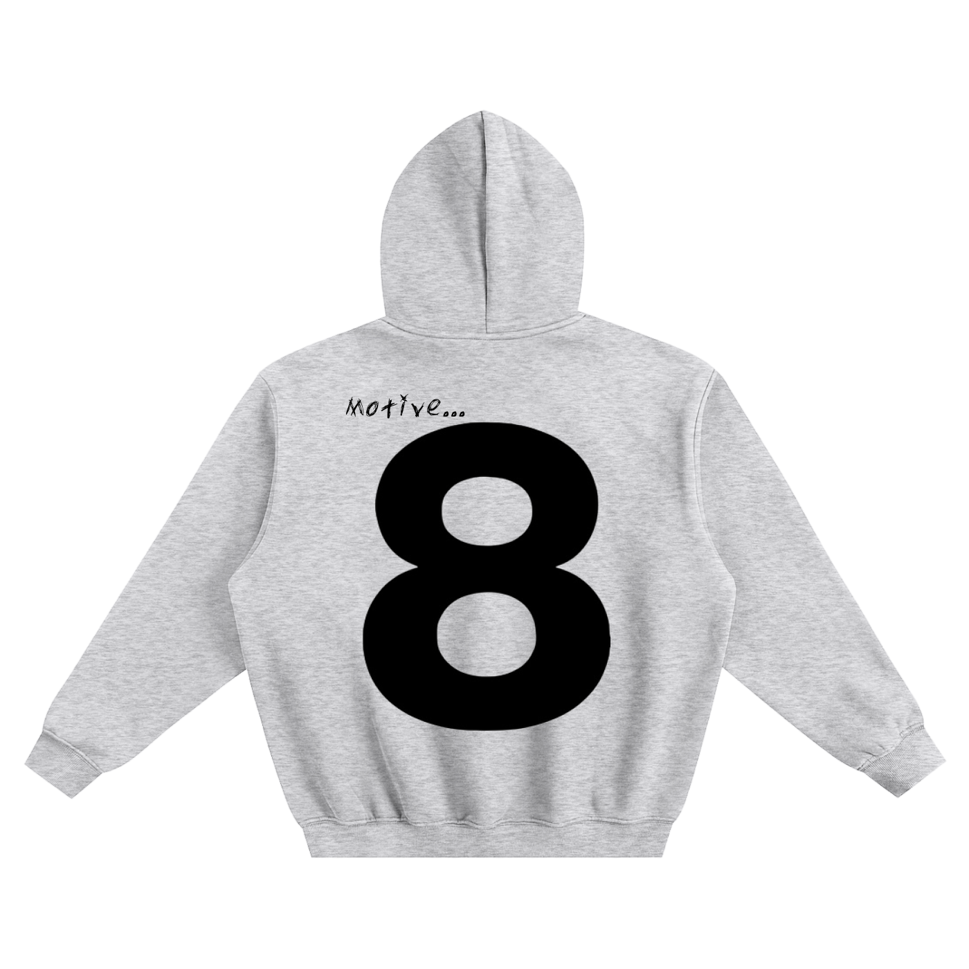 Motive Eight Boxy Fleece Hoodie