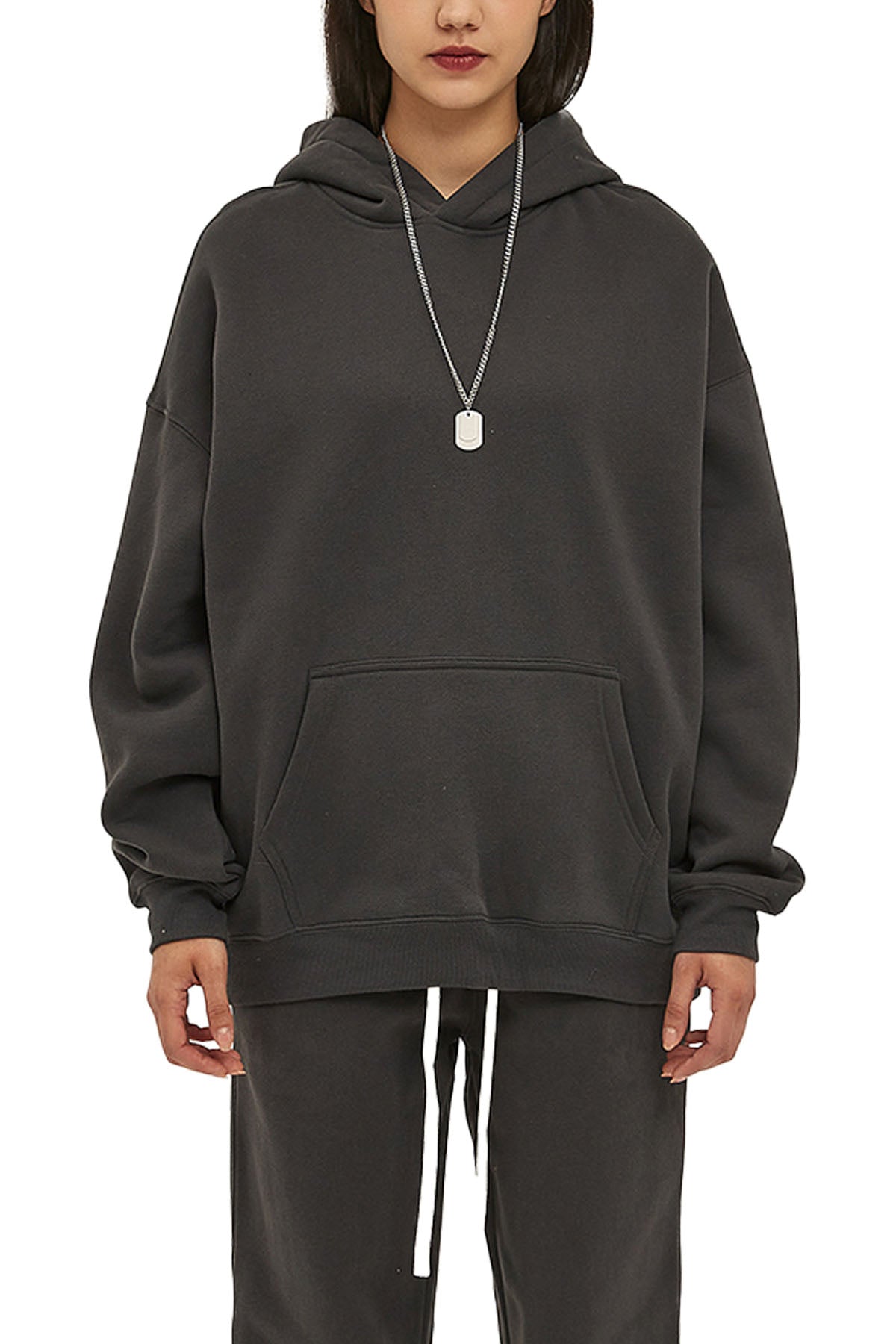 Motive Eight Heavyweight Oversized Fleece Hoodie