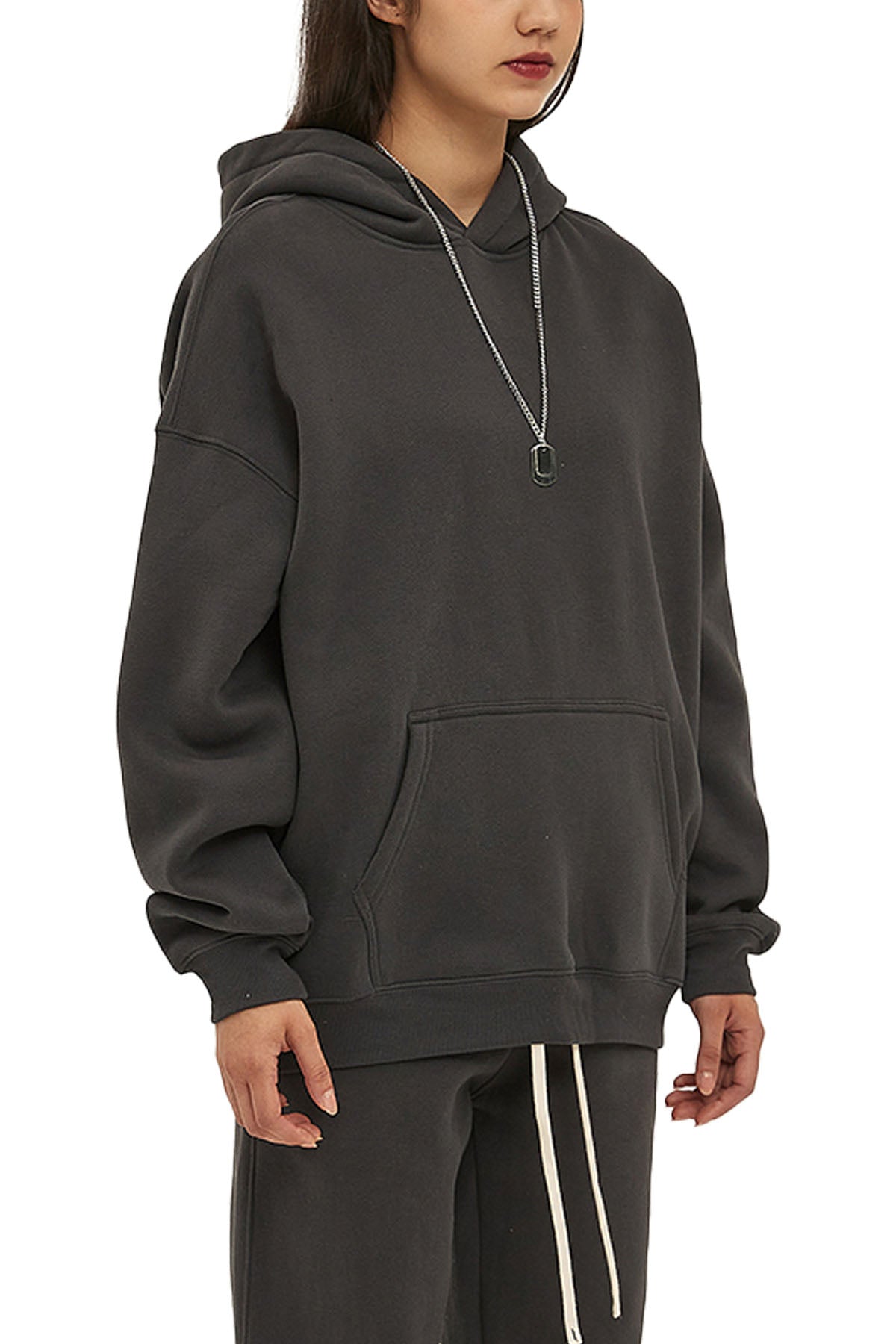 Motive Eight Heavyweight Oversized Fleece Hoodie