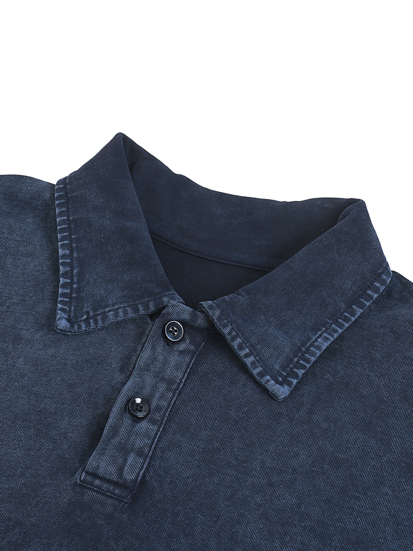 Motive Eight Snow-Washed Tape Polo