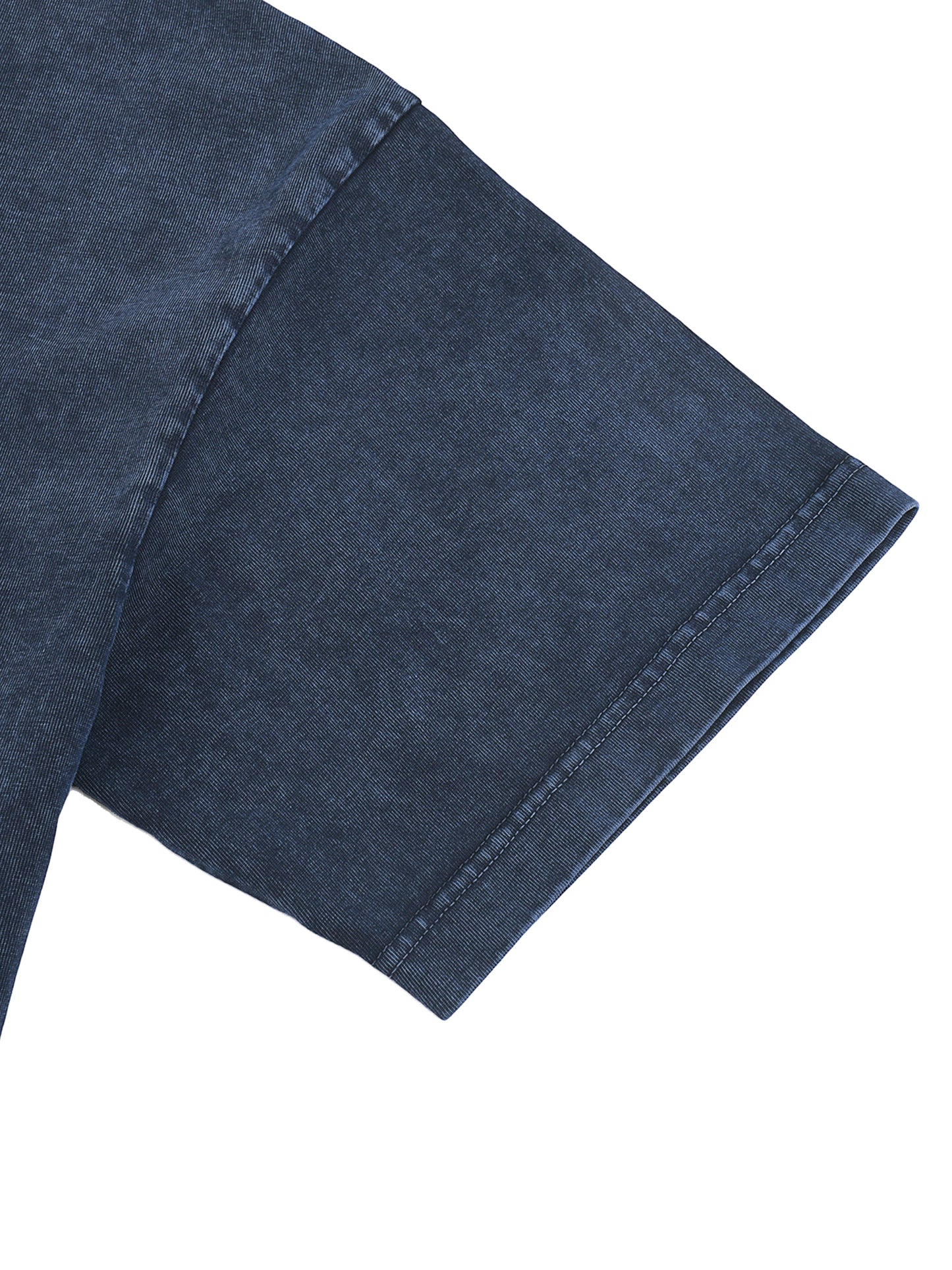 Motive Eight Snow-Washed Tape Polo