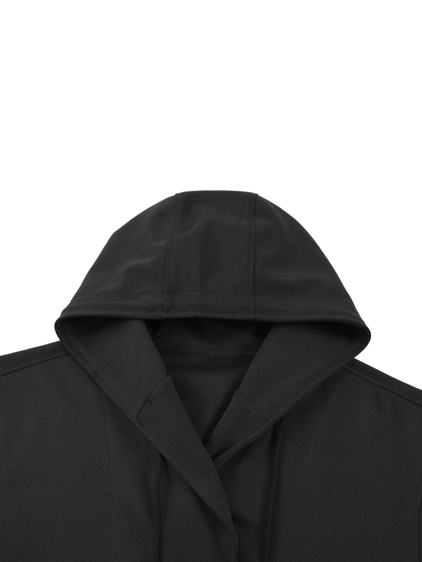 M8 Boxy Button-Placket Hoodie — Balance Edition Button Placket Hoodie